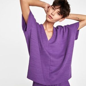 Zara oversized shirt